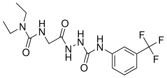 1-(2-(3,3-DIETHYLUREIDO)ACETYL)-4-(3-(TRIFLUOROMETHYL)PHENYL)SEMICARBAZIDE