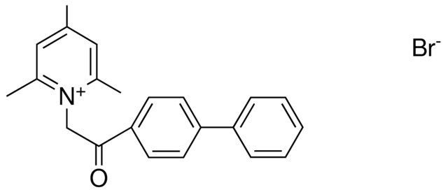 1-(2-BIPHENYL-4-YL-2-OXO-ETHYL)-2,4,6-TRIMETHYL-PYRIDINIUM, BROMIDE