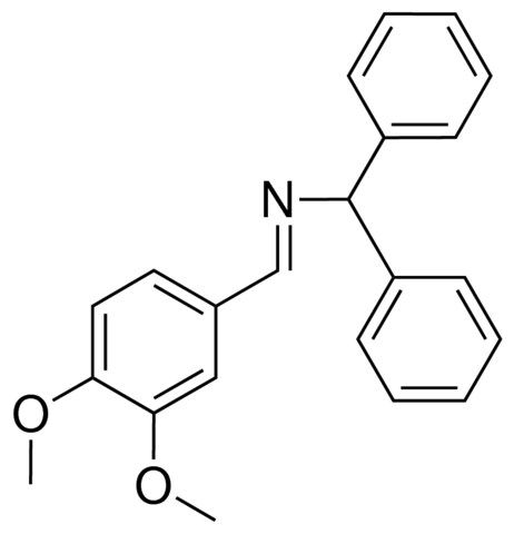 (3,4-DIMETHOXYBENZYLIDENE)(DIPHENYLMETHYL)AMINE