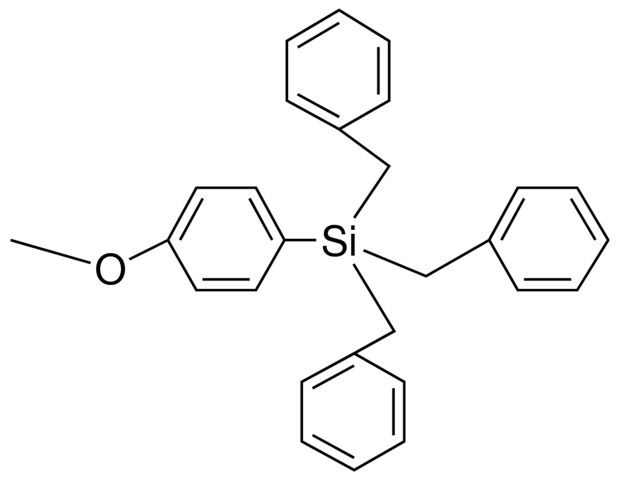 (4-METHOXYPHENYL)TRIBENZYLSILANE