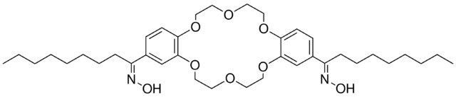 (Z)-1-(14-((E)-1-(HYDROXYIMINO)NONYL)-6,7,9,10,17,18,20,21-OCTAHYDRODIBENZO[B,K][1,4,7,10,13,16]HEXAOXACYCLOOCTADECIN-2-YL)NONAN-1-ONE OXIME