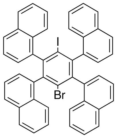 1-[3-BROMO-6-IODO-2,4,5-TRI(1-NAPHTHYL)PHENYL]NAPHTHALENE