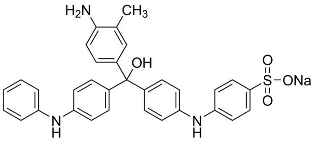 (A(4-AMINO-M-TOLYL)A(P-ANILINOPHENYL)A-HYDROXY-P-TOLYL)SULFANILIC ACID, NA SALT