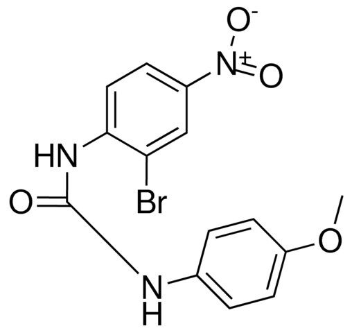 1-(2-BROMO-4-NITROPHENYL)-3-(4-METHOXYPHENYL)UREA