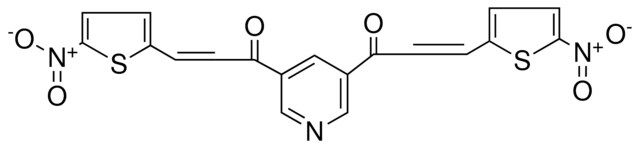 (NITRO-THIOPHEN-YL)-1-(5-(3-(NITRO-THIOPHEN-YL)-ACRYLOYL)-PYRIDIN-YL)-PROPENONE