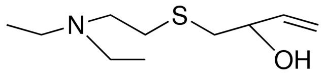 1-(2-(DIETHYLAMINO)ETHYLTHIO)-3-BUTEN-2-OL