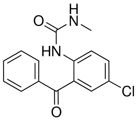 1-(2-BENZOYL-4-CHLOROPHENYL)-3-METHYLUREA