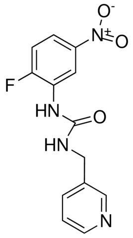 1-(2-FLUORO-5-NITROPHENYL)-3-(3-PYRIDYLMETHYL)UREA