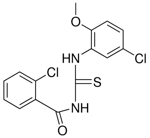 1-(2-CHLOROBENZOYL)-3-(5-CHLORO-2-METHOXYPHENYL)-2-THIOUREA