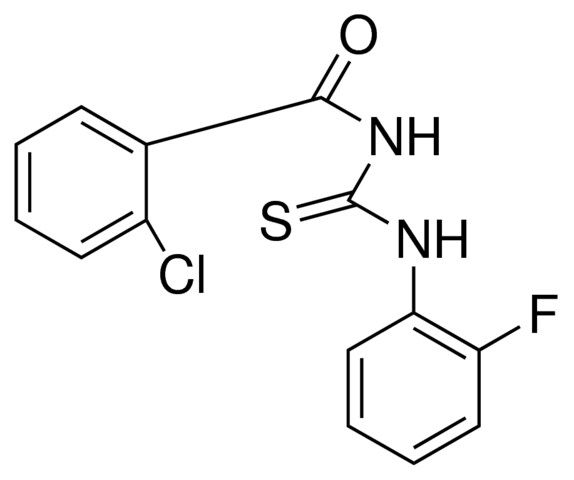 1-(2-CHLOROBENZOYL)-3-(2-FLUOROPHENYL)-2-THIOUREA