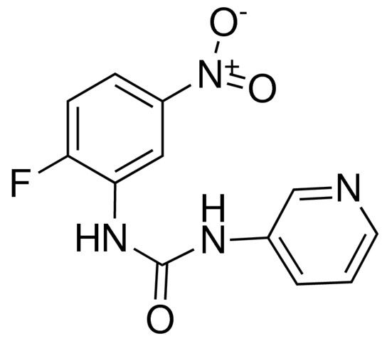 1-(2-FLUORO-5-NITROPHENYL)-3-(3-PYRIDYL)UREA