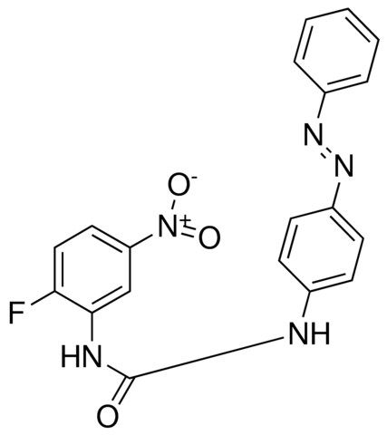 1-(2-FLUORO-5-NITROPHENYL)-3-(4-(PHENYLAZO)PHENYL)UREA