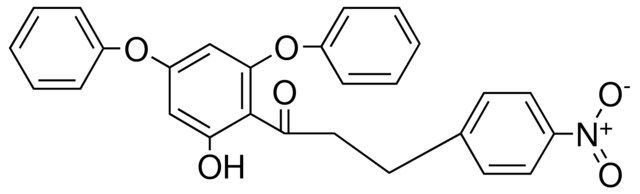 1-(2-HYDROXY-4,6-BIS-PHENOXY-PHENYL)-3-(4-NITRO-PHENYL)-PROPAN-1-ONE