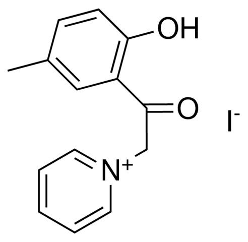 1-(2-HYDROXY-5-METHYLBENZOYLMETHYL)PYRIDINIUM IODIDE