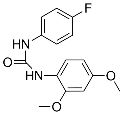 1-(2,4-DIMETHOXYPHENYL)-3-(4-FLUOROPHENYL)UREA