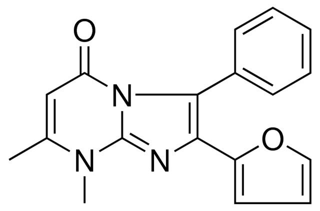 2-(2-FURYL)-7,8-DIMETHYL-3-PHENYLIMIDAZO(1,2-A)PYRIMIDIN-5(8H)-ONE