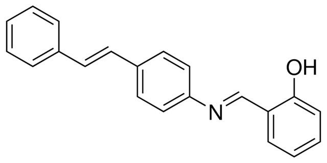 2-((4-STYRYL-PHENYLIMINO)-METHYL)-PHENOL