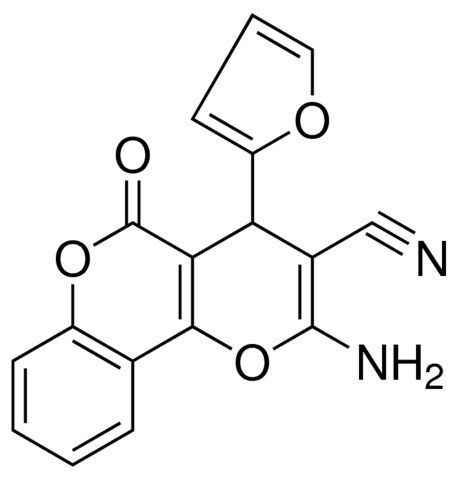 2-AMINO-4-FURAN-2-YL-5-OXO-4H,5H-PYRANO[3,2-C]CHROMENE-3-CARBONITRILE