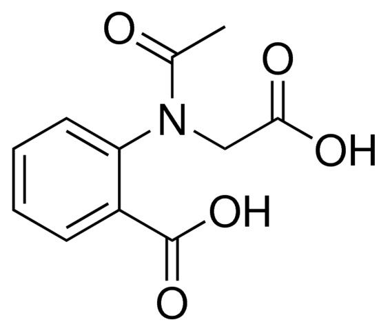 2-(ACETYL(CARBOXYMETHYL)AMINO)BENZOIC ACID