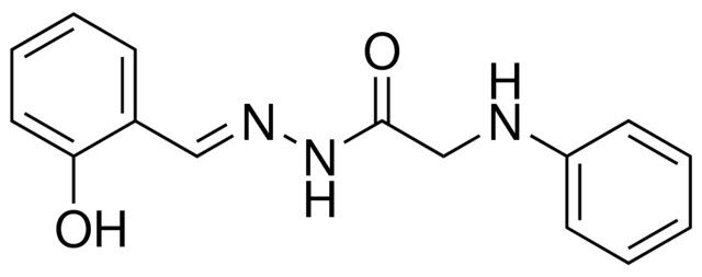 2-ANILINO-N'-(2-HYDROXYBENZYLIDENE)ACETOHYDRAZIDE