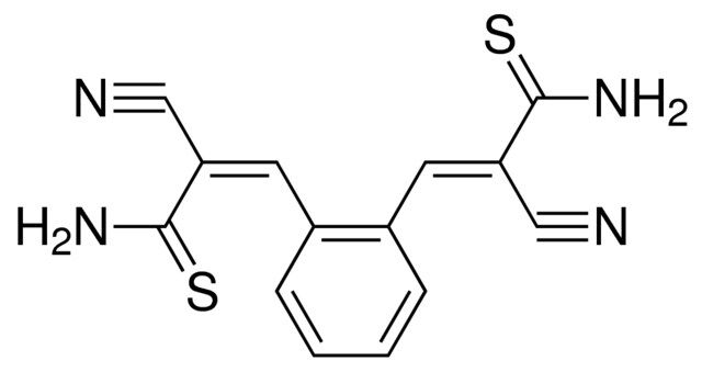 2-CYANO-3-(2-(2-CYANO-2-THIOCARBAMOYL-VINYL)-PHENYL)-THIOACRYLAMIDE