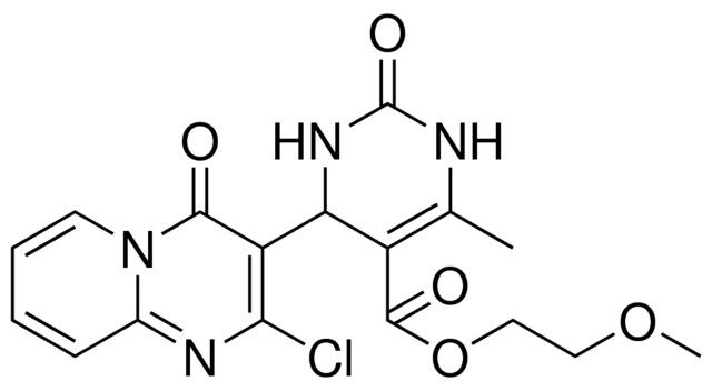 2-METHOXYETHYL 4-(2-CHLORO-4-OXO-4H-PYRIDO[1,2-A]PYRIMIDIN-3-YL)-6-METHYL-2-OXO-1,2,3,4-TETRAHYDRO-5-PYRIMIDINECARBOXYLATE