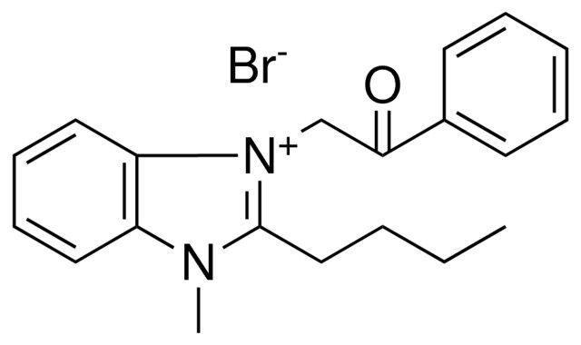 2-BUTYL-3-METHYL-1-(2-OXO-2-PHENYL-ETHYL)-3H-BENZOIMIDAZOL-1-IUM, BROMIDE