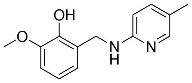 2-METHOXY-6-(((5-METHYL-2-PYRIDINYL)AMINO)METHYL)PHENOL