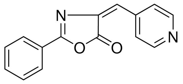 2-PHENYL-4-(4-PYRIDINYLMETHYLENE)-1,3-OXAZOL-5(4H)-ONE