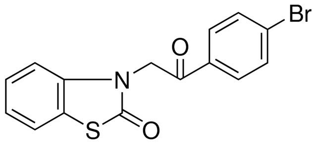 3-(2-(4-BROMO-PHENYL)-2-OXO-ETHYL)-3H-BENZOTHIAZOL-2-ONE