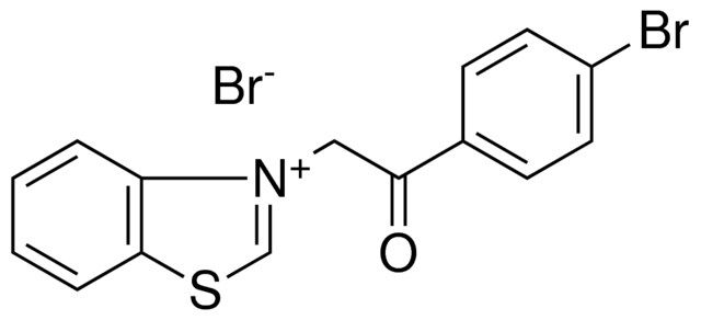 3-(2-(4-BROMO-PHENYL)-2-OXO-ETHYL)-BENZOTHIAZOL-3-IUM, BROMIDE