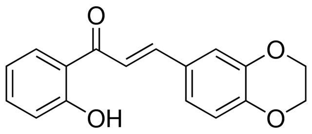 3-(2,3-DIHYDRO-BENZO(1,4)DIOXIN-6-YL)-1-(2-HYDROXY-PHENYL)-PROPENONE