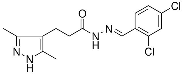 3-(3,5-DIMETHYL-1H-PYRAZOL-4-YL)-PROPIONIC ACID (2,4-DI-CL-BENZYLIDENE)HYDRAZIDE