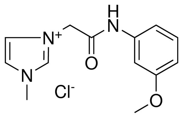 3-(2-(3-METHOXYANILINO)-2-OXOETHYL)-1-METHYL-1H-IMIDAZOL-3-IUM CHLORIDE