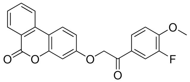 3-(2-(3-FLUORO-4-METHOXY-PHENYL)-2-OXO-ETHOXY)-BENZO(C)CHROMEN-6-ONE