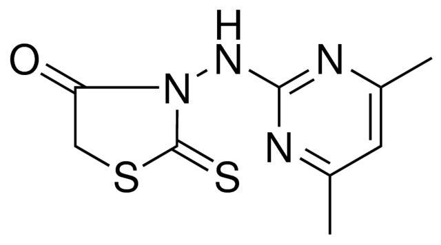 3-(4,6-DIMETHYL-PYRIMIDIN-2-YLAMINO)-2-THIOXO-THIAZOLIDIN-4-ONE