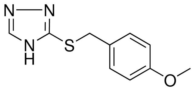 3-(4-METHOXY-BENZYLSULFANYL)-4H-(1,2,4)TRIAZOLE