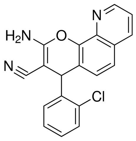 3-AMINO-1-(2-CHLORO-PHENYL)-1H-4-OXA-5-AZA-PHENANTHRENE-2-CARBONITRILE