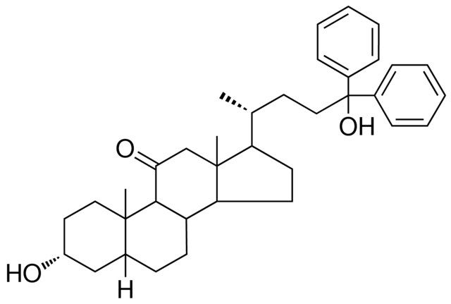 3-ALPHA,24-DIHYDROXY-24,24-DIPHENYL-5-BETA-CHOLAN-11-ONE