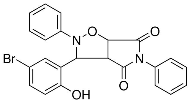 3-(5-BR-2-HO-PHENYL)-2,5-DIPHENYL-TETRAHYDRO-PYRROLO(3,4-D)ISOXAZOLE-4,6-DIONE