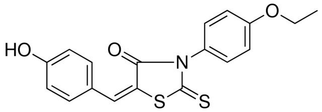 3-(4-ETHOXY-PHENYL)-5-(4-HYDROXY-BENZYLIDENE)-2-THIOXO-THIAZOLIDIN-4-ONE