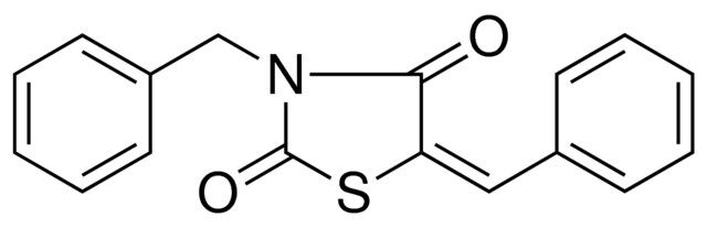 3-BENZYL-5-BENZYLIDENE-THIAZOLIDINE-2,4-DIONE