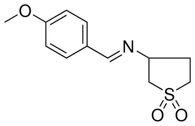 (1,1-DIOXO-TETRAHYDRO-THIOPHEN-3-YL)-(4-METHOXY-BENZYLIDENE)-AMINE