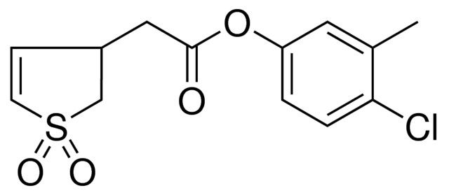 (1,1-DIOXO-2,3-2H-1H-THIOPHEN-3-YL)-ACETIC ACID 4-CHLORO-3-METHYL-PHENYL ESTER