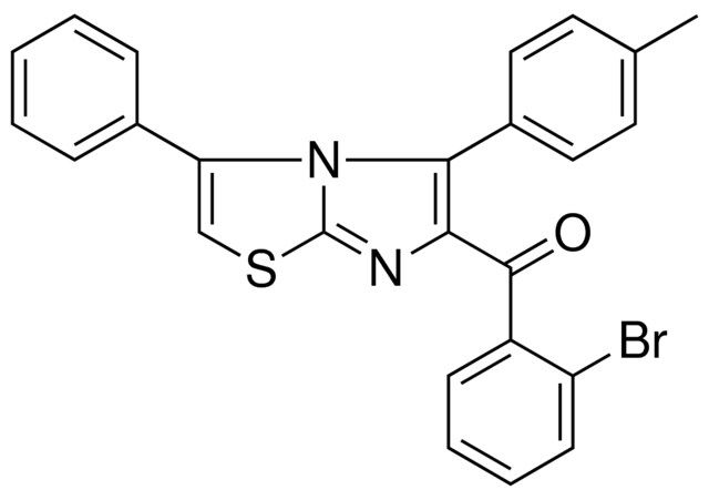 (2-BROMO-PHENYL)-(3-PHENYL-5-P-TOLYL-IMIDAZO(2,1-B)THIAZOL-6-YL)-METHANONE