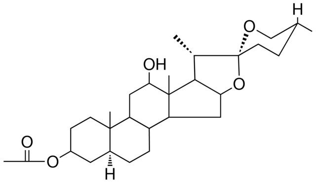 (25R)-12-BETA-HYDROXY-5-ALPHA-SPIROSTAN-3-BETA-YL ACETATE