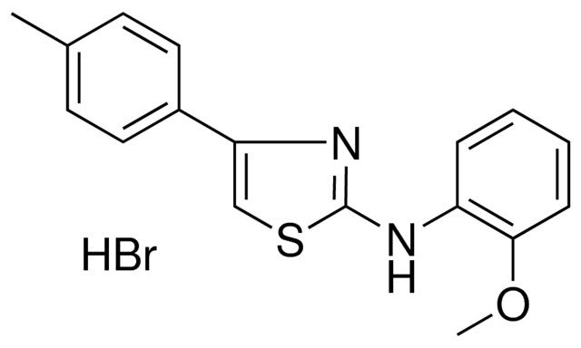 (2-METHOXY-PHENYL)-(4-P-TOLYL-THIAZOL-2-YL)-AMINE, HYDROBROMIDE