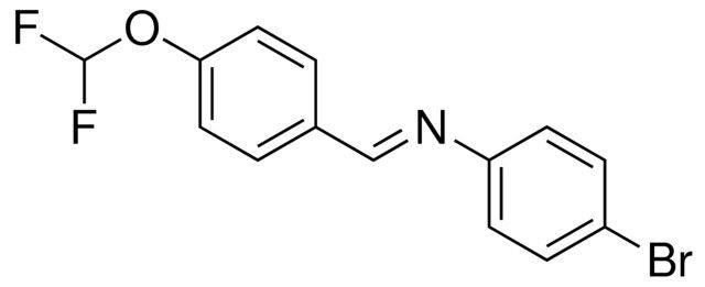 (4-BROMO-PHENYL)-(4-DIFLUOROMETHOXY-BENZYLIDENE)-AMINE