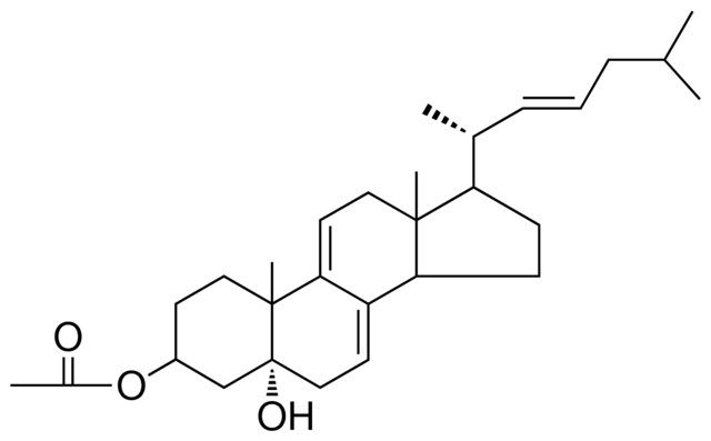 (22EZ)-5-HYDROXY-5-ALPHA-CHOLESTA-7,9(11),22-TRIENE-3-BETA-YL ACETATE