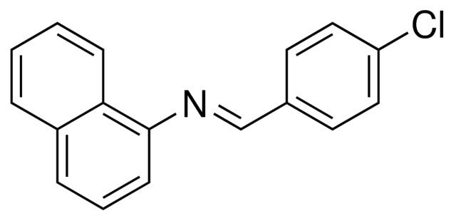 (4-CHLORO-BENZYLIDENE)-NAPHTHALEN-1-YL-AMINE